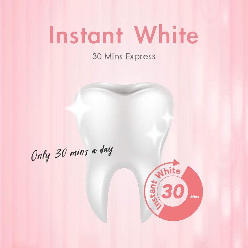 2X DENTIFIC Dental White Patch Whiten Teeth with Glycerin Menthol &PVP gallery