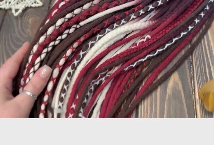 Dreads 75.00 45 To 50 Cm DE Wool gallery