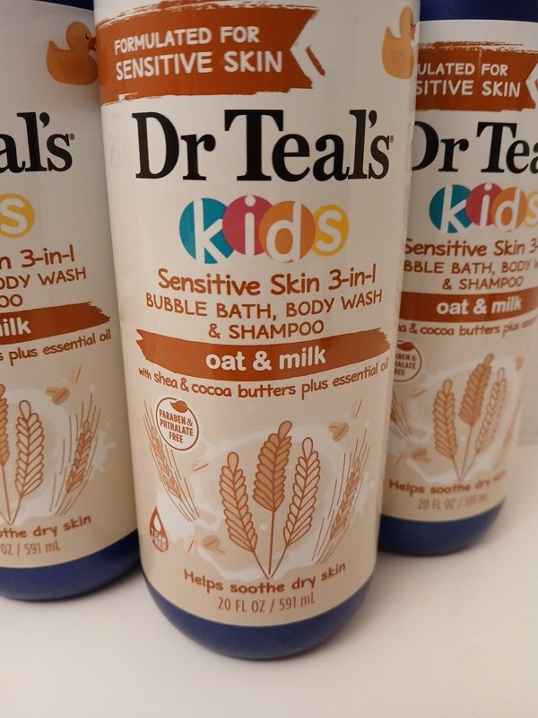 THREE Dr Teal's Kids 3-in-1 Bubble Bath/Body Wash/Shampoo 20 fl oz Each gallery