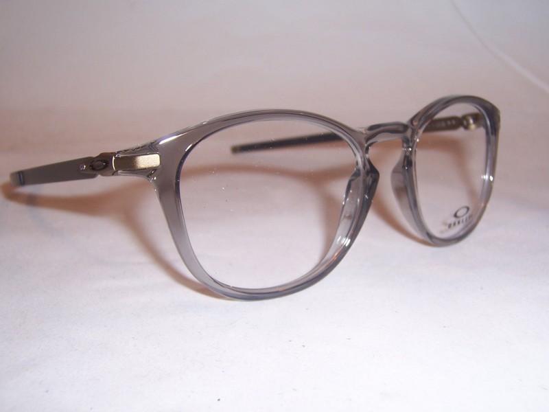 NEW OAKLEY EYEGLASSES PITCHMAN R OX 8105-26 GREY INK 52mm RX AUTHENTIC 8105