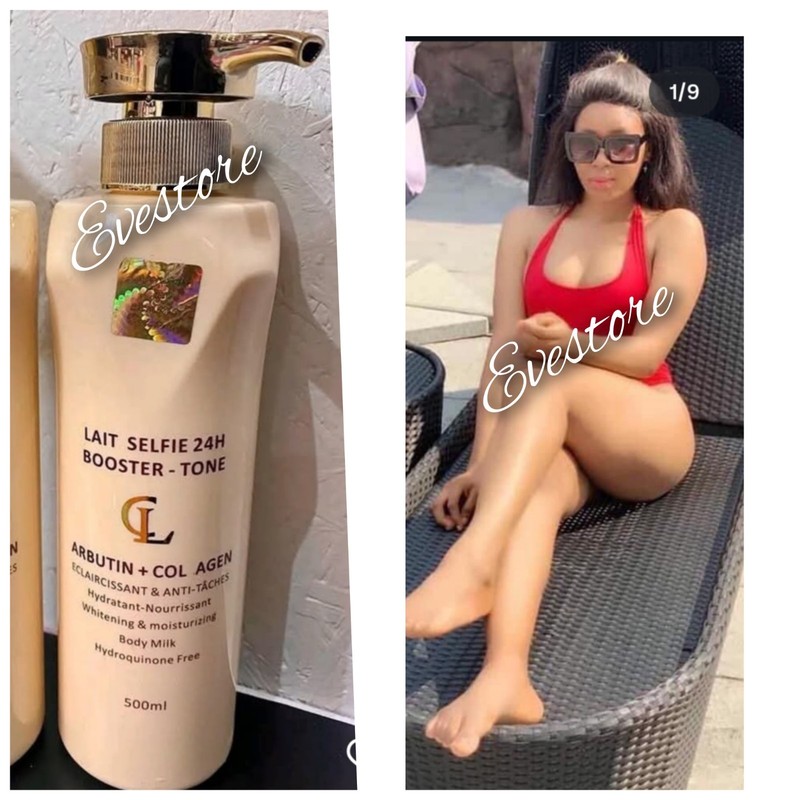 Lait Selfie 24hr Booster Tone Body Lotion With Collagen.👌 100% AUTHENTIC 500ml