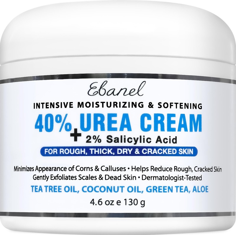 Ebanel Urea Cream 40% plus Salicylic Acid 4.6 Ounce (Pack of 1),