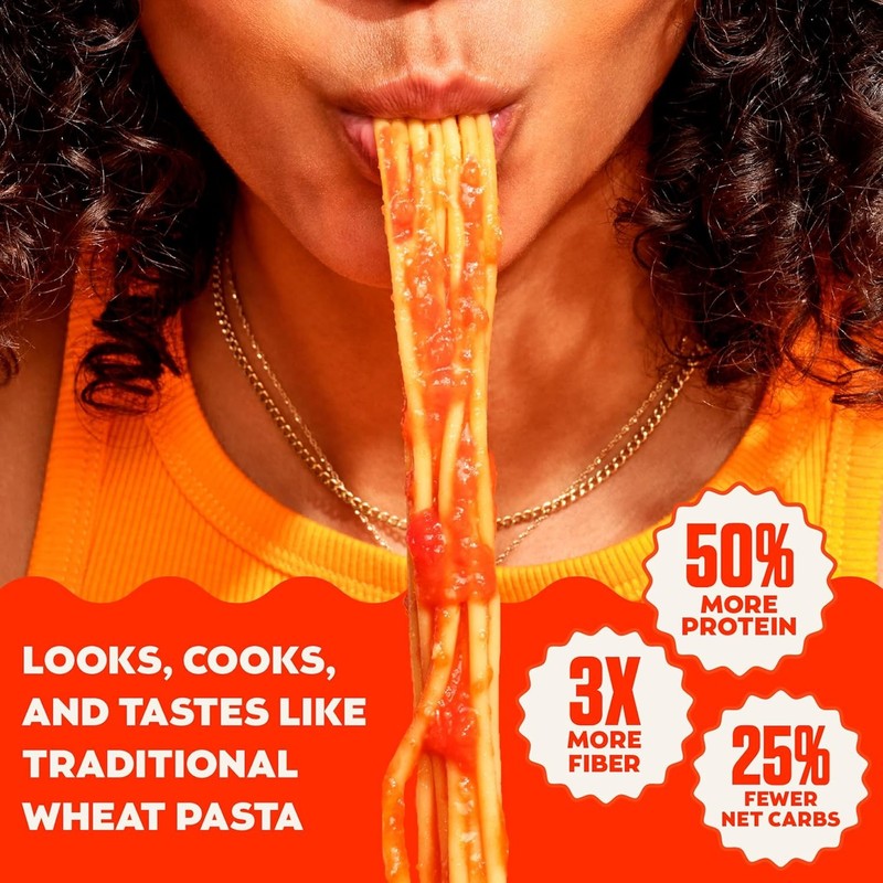 Gluten-Free Chickpea Pasta Variety Pack 20g Protein Lower Carb High Fiber High gallery