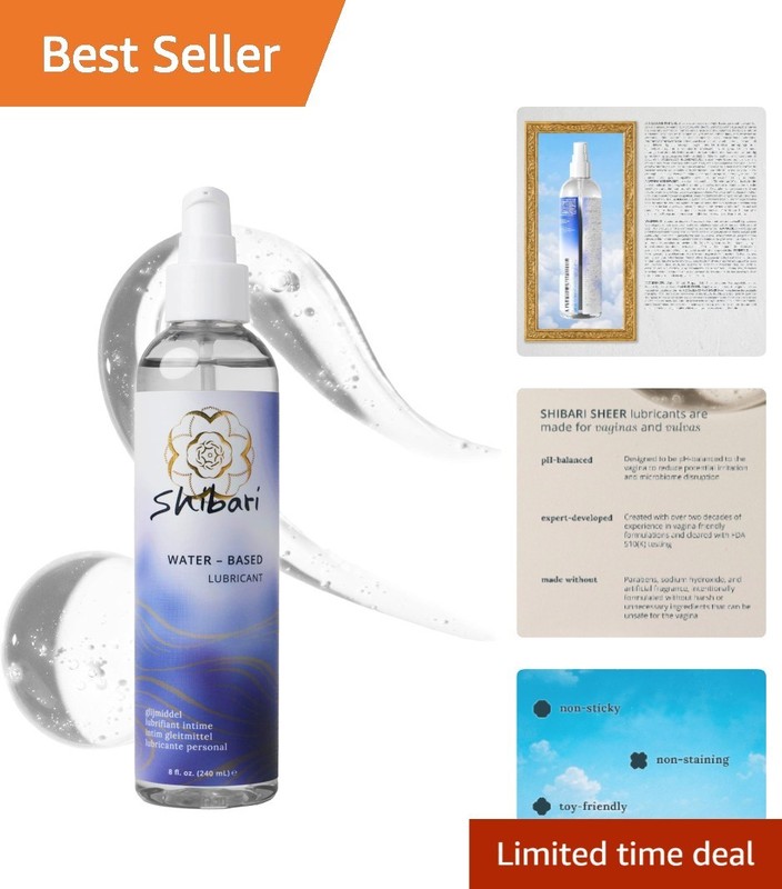 Water-Based Personal Lubricant for Women & Couples pH-Balanced Intimate Lube,…