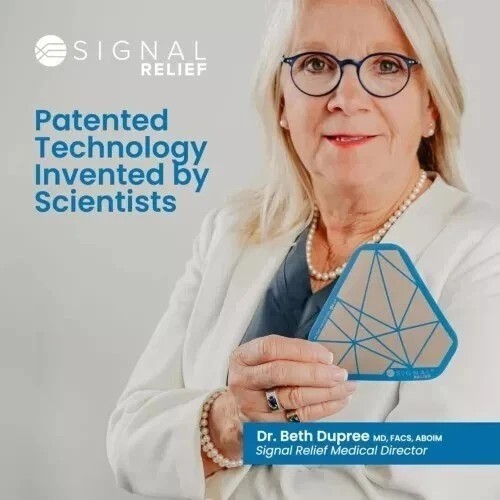 Signal Technology Pain Relief Patches Durable Back & Leg Relief Bundled 1-Pack]