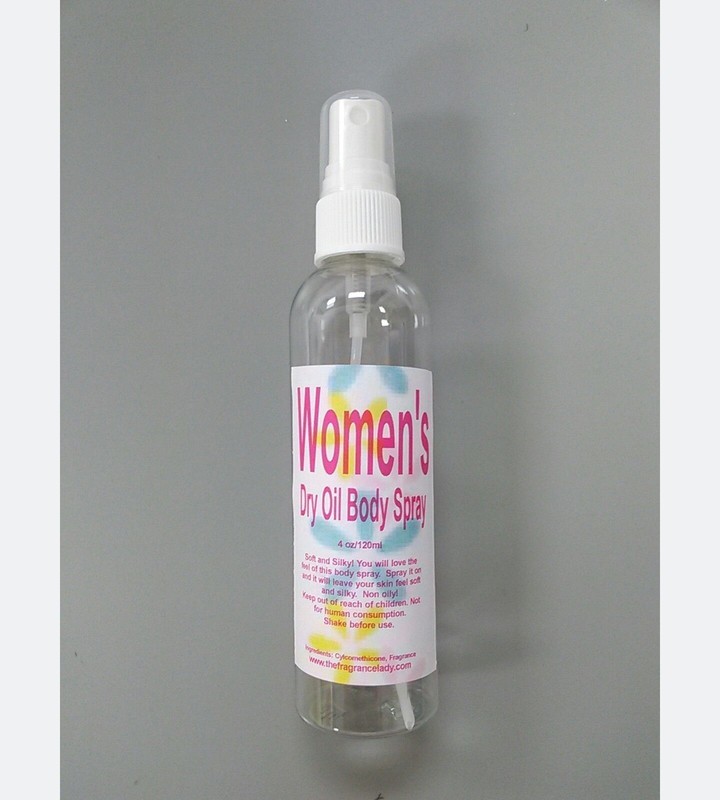 2 Oz Strawberry Buttercream Dry Oil Silky Body Spray Perfume Fragrance