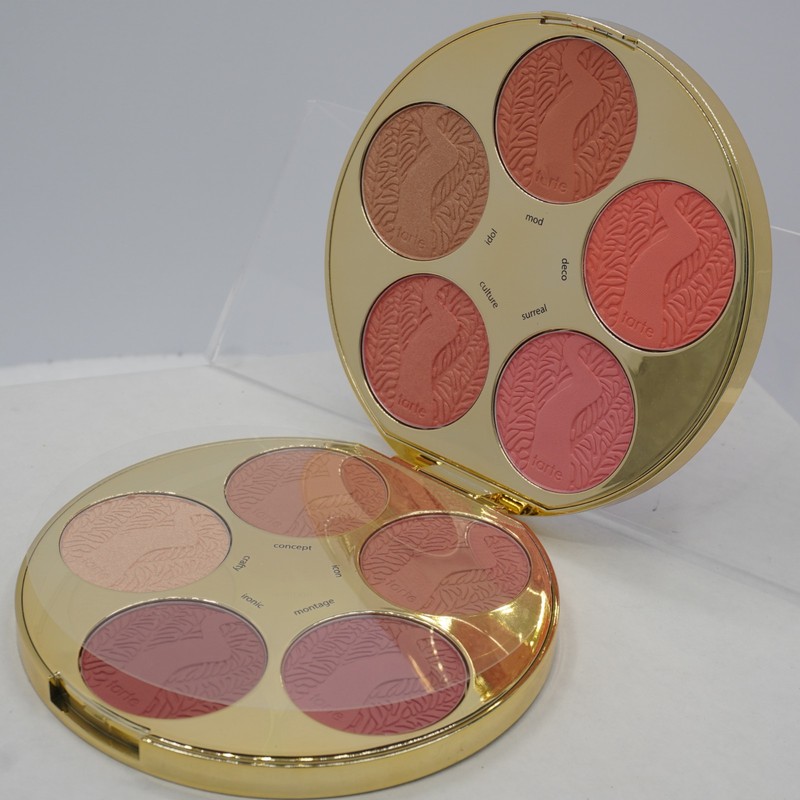 New! TARTE – COLOR WHEEL – Amazonian Clay Blush Palette (net wt 2.4g/.084oz x10)