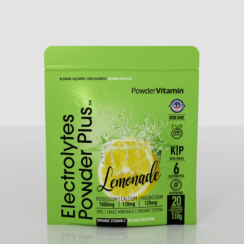 PowderVitamin Electrolytes Powder Plus [Lemonade] 20 servings
