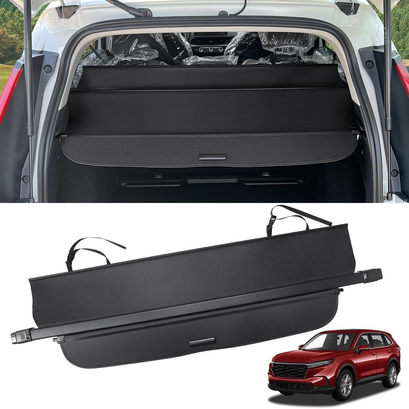 Veenjoy Retractable Cargo Cover For Honda Crv 2023-2025 2026 Accessories Carbon
