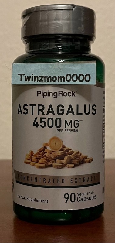Astragalus Root 1500mg/Capsule 4500mg/Serving 90 Capsules Traditional Wellness