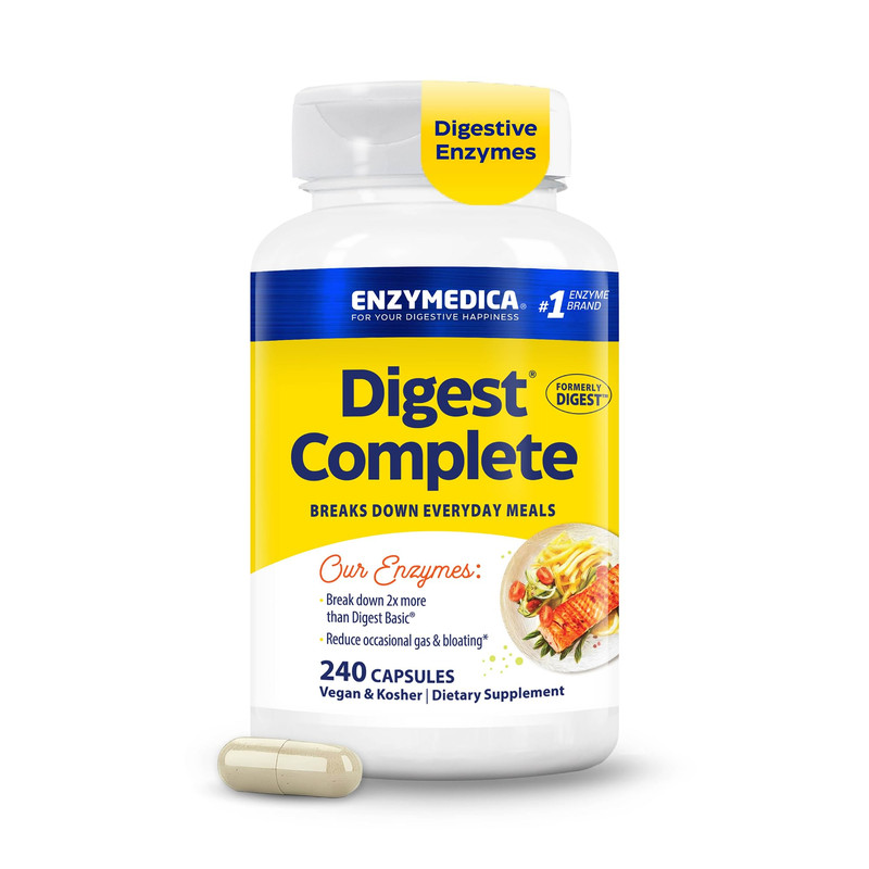 Enzymedica Digest Complete – Digestive Enzyme Supplement For Women Men Enzyme