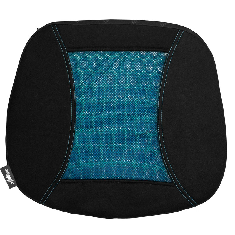 Auto Drive 40277WDI Gel and Memory Foam Posterior Cushion, Black, 1.68 lbs
