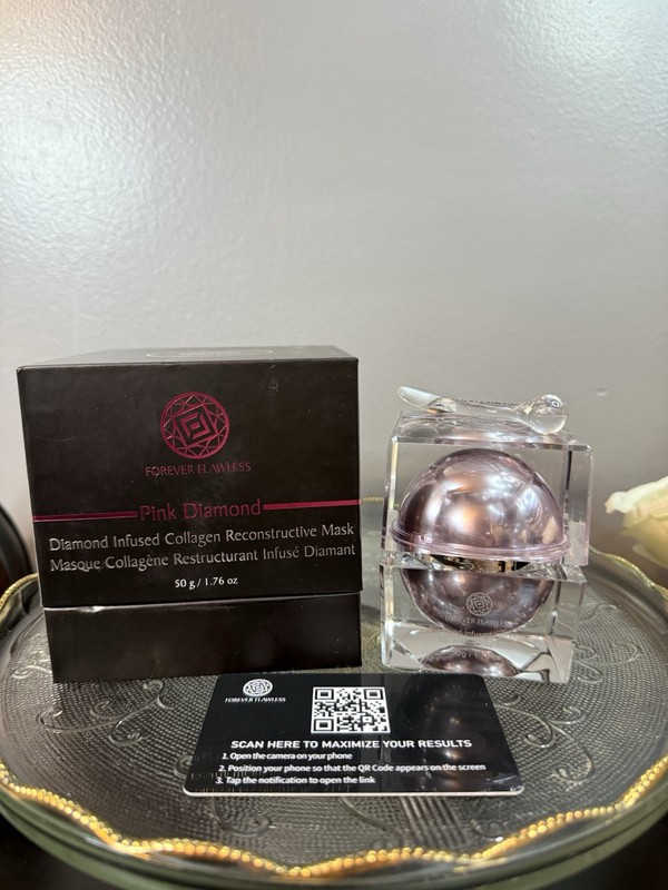 Forever Flawless- Pink Diamond-Diamond Infused Collagen Reconstructive Mask