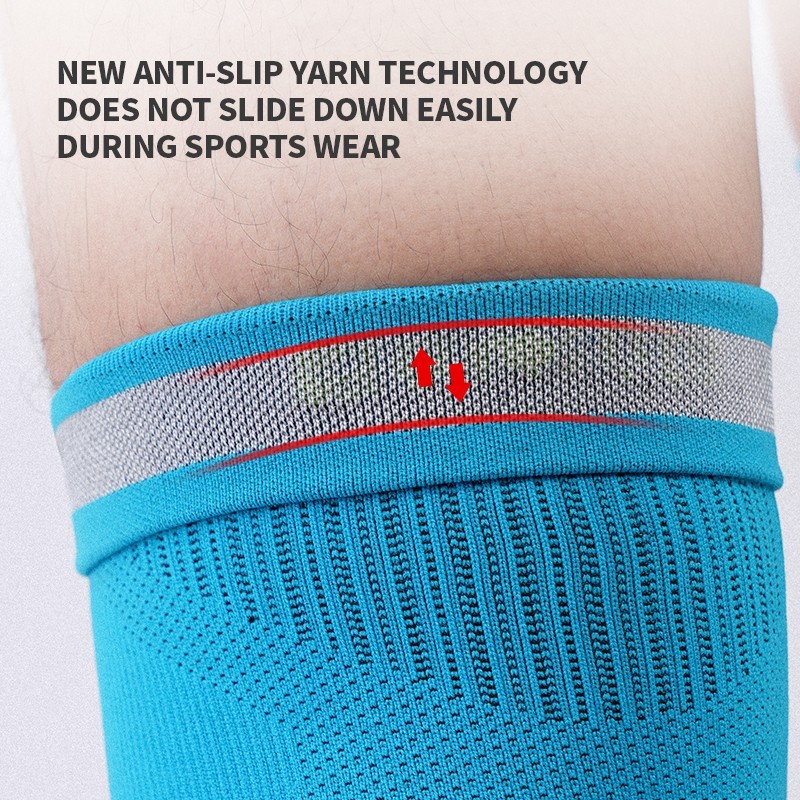 2Pcs Knee Sleeve Compression Brace Support For Sport Joint Pain Arthritis Relief gallery