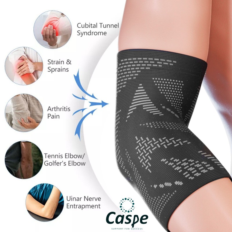 2 Pcs Elbow Brace Compression Support Sleeve Fit Arthritis Tendonitis Joint Pain gallery