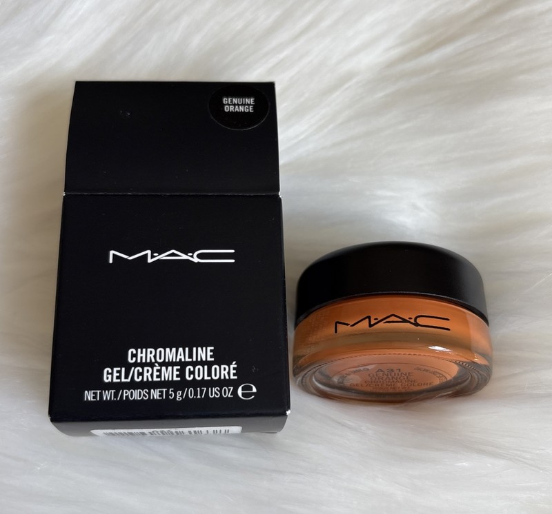 MAC Chromaline ~ GENUINE ORANGE ~ 5g/0.17oz Full Size NIB