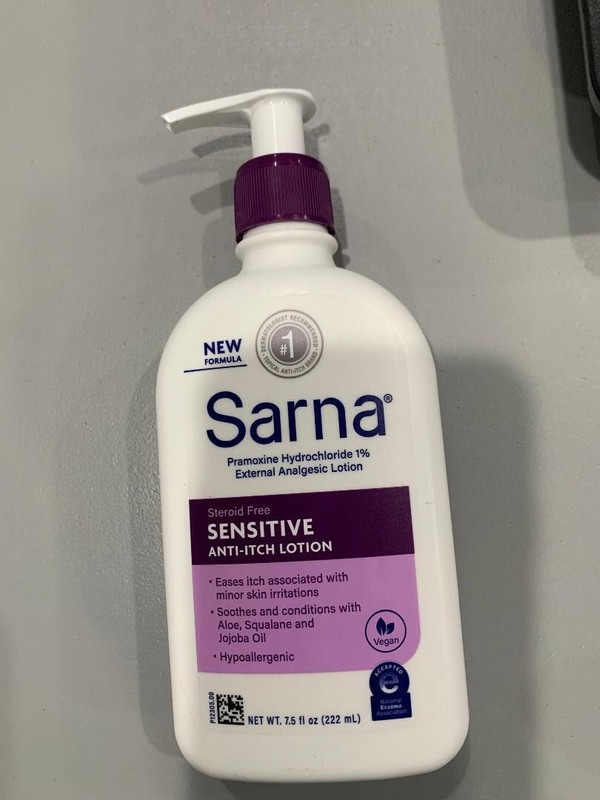 Sarna Sensitive Anti-Itch Maximum Strength Lotion 7.5-OZ Bottle