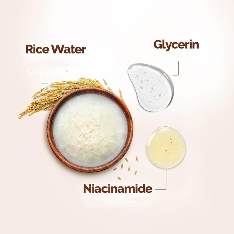 Nourishing Rice Water & Niacinamide Face Wash - Fresh & Smooth Skin, 100ml gallery