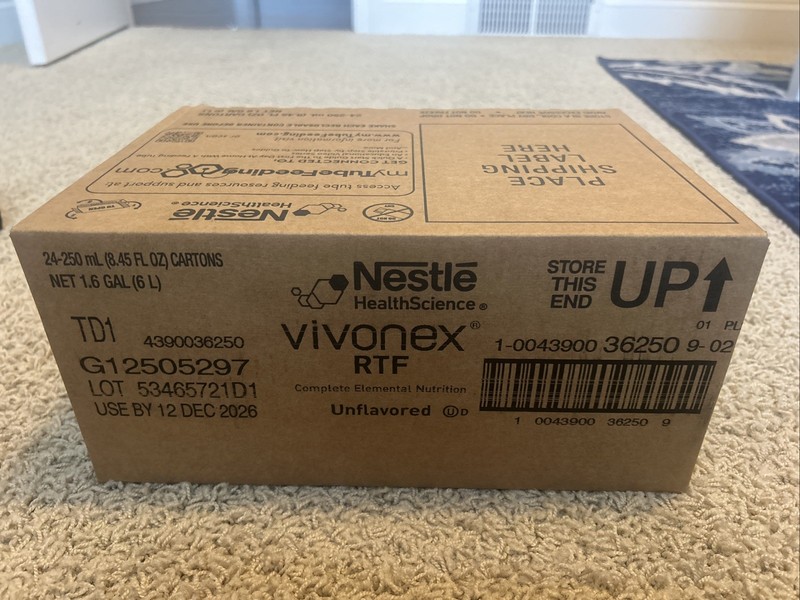 Nestle Vivonex RTF 24ct Case of Liquid Nutrition