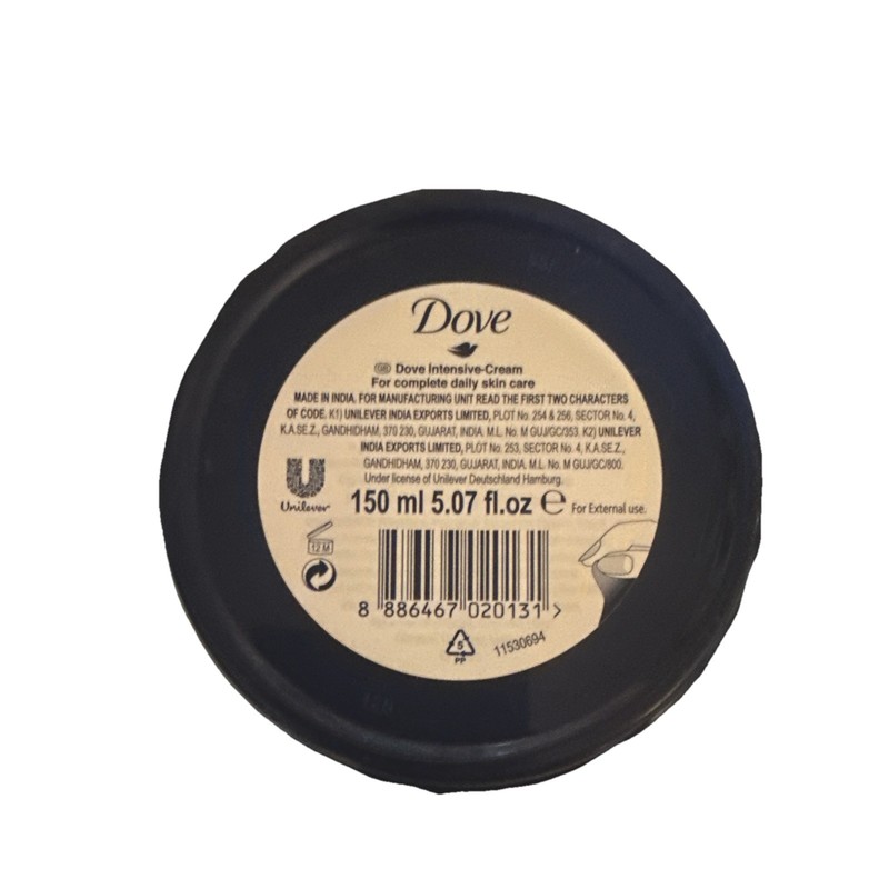Dove Intensive-Cream Moisturizing Cream 150 ml / 5.07 fl oz Discontinued Item! gallery
