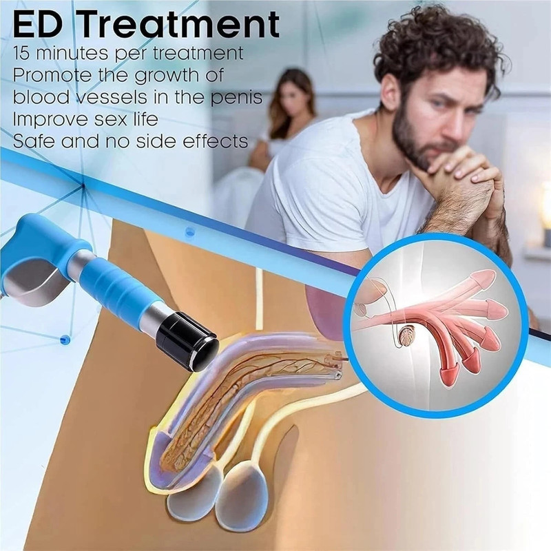 ED Shockwave Therapy Machine Shock Wave Body Massager Pain Relief Equipment USA gallery