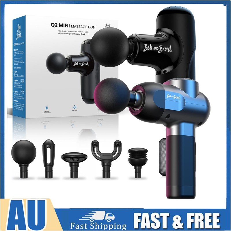 BOB AND BRAD Q2/D6/C2/T2 Mini Massage Gun Deep Tissue for Athletes Pain Relief