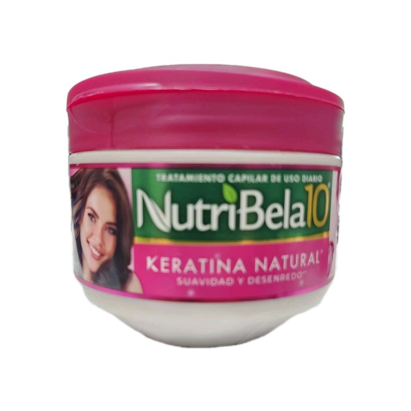 Tratamiento capilar Nutribela 10 keratina natural bioactiva 300 g