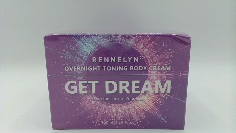 Rennelyn GET DREAM Overnight Toning Body Cream, 3.38 Fl Oz / 100mL