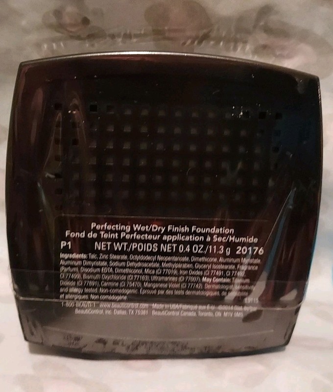 Beauticontrol Perfecting Wet Dry Finish Foundation P-1 New SEALED P1