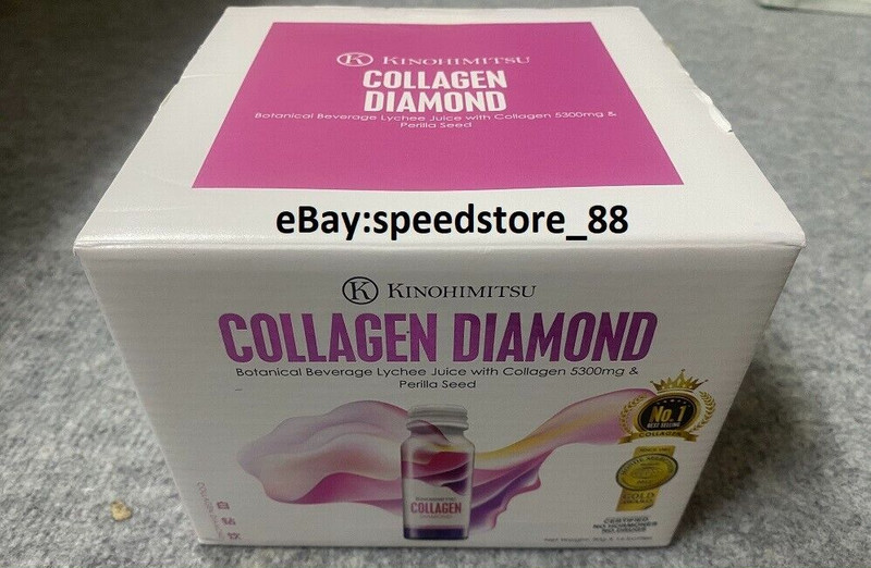 1 Boxes Kinohimitsu Collagen Diamond For Women 5300mg 16’s x 50ml -Exp: 2026-NEW