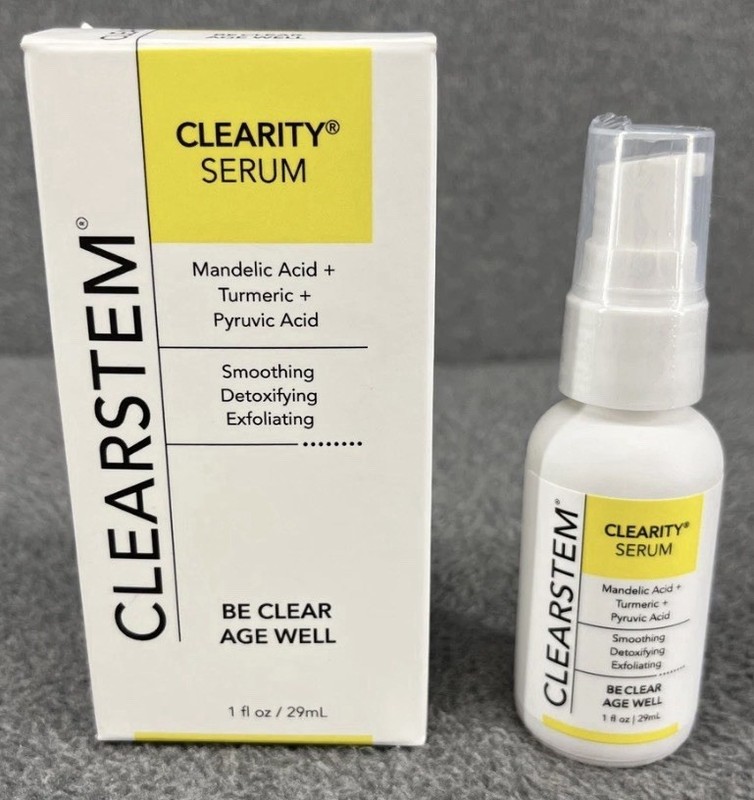 Clearstem Clearity Serum | 1 fl oz / 29mL | Smooth Detoxify Exfoliate Full Size