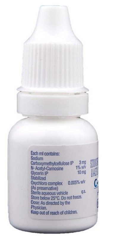 C-NAC Eye Drops For Cataract, N-Acetylcarnosine 10ml Each (1 x 10ml) Free Ship gallery