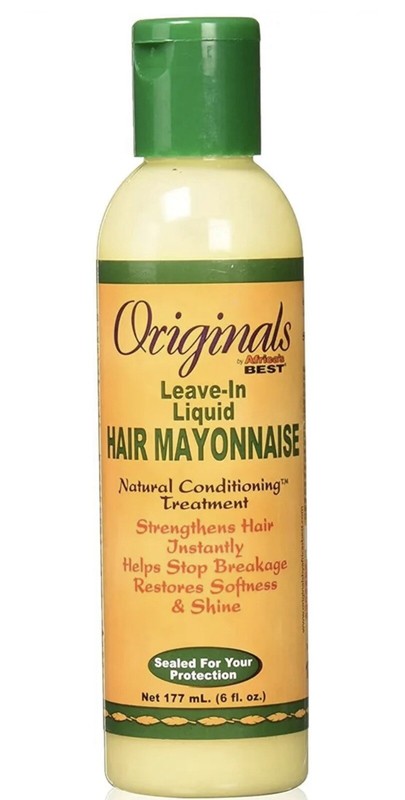 Africa’s Best Leave-in Liquid Hair Mayonnaise Natural Conditioning Treatment 6oz