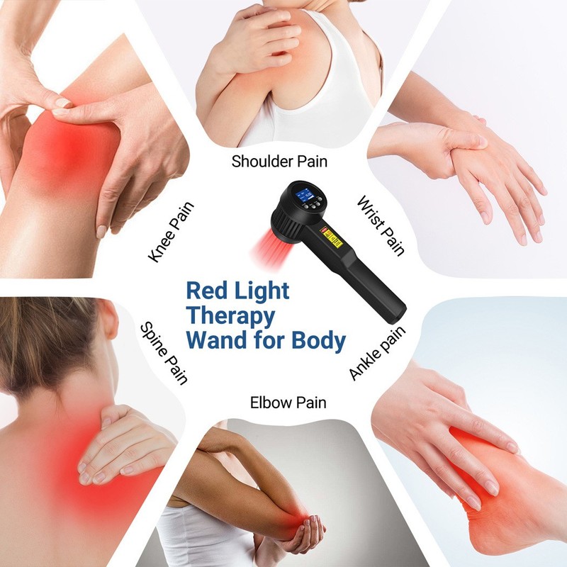 25 Diodes Cold Laser Therapy Device 650nm 808nm Joint Muscle Pain Relief Care gallery
