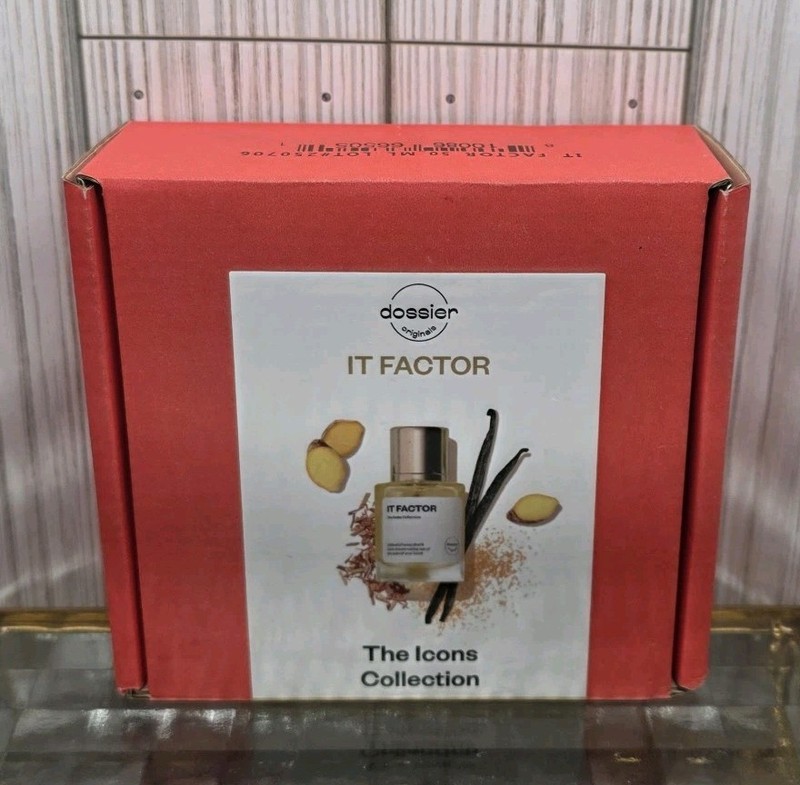 Dossier Originals IT FACTOR Eau De Parfum Spray 1.7 oz 50 ml New