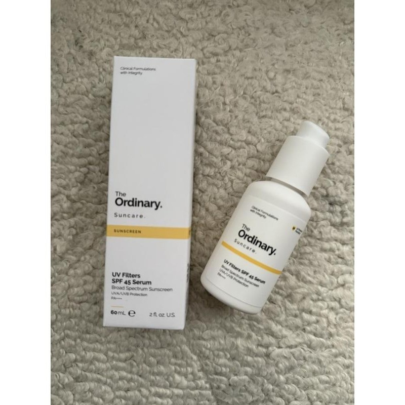 Authentic The Ordinary UV Filters SPF 45 Serum Sunscreen PA++++ 2 oz/60 mL