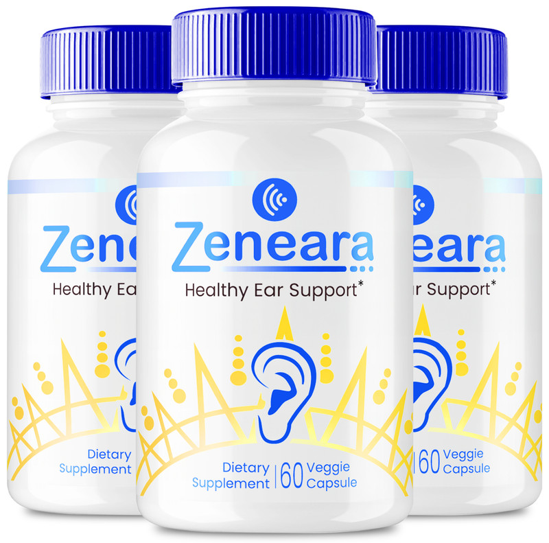 Zeneara Ear Support Capsule – Official Formula (3 Pack)