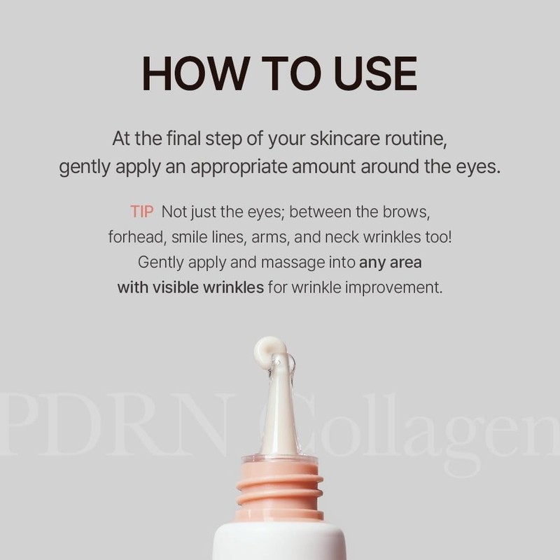 mixsoon PDRN Collagen Eye Serum - Hydrating and Firming Eye Treatment 20ml gallery