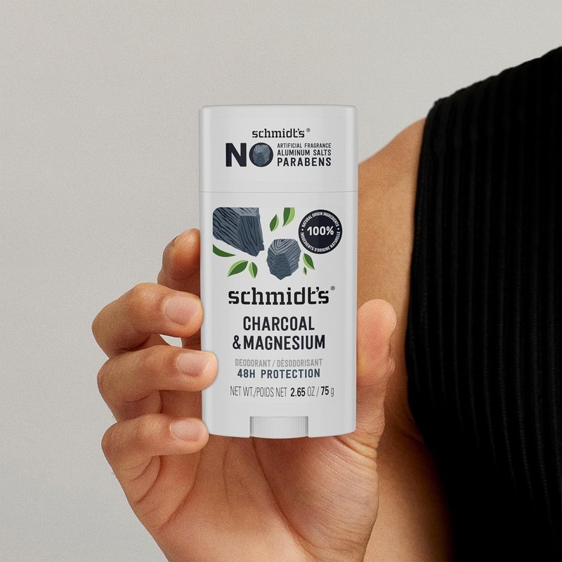Gentle 24 Hour Protection - Schmidt's Deodorant with Charcoal & Magnesium gallery