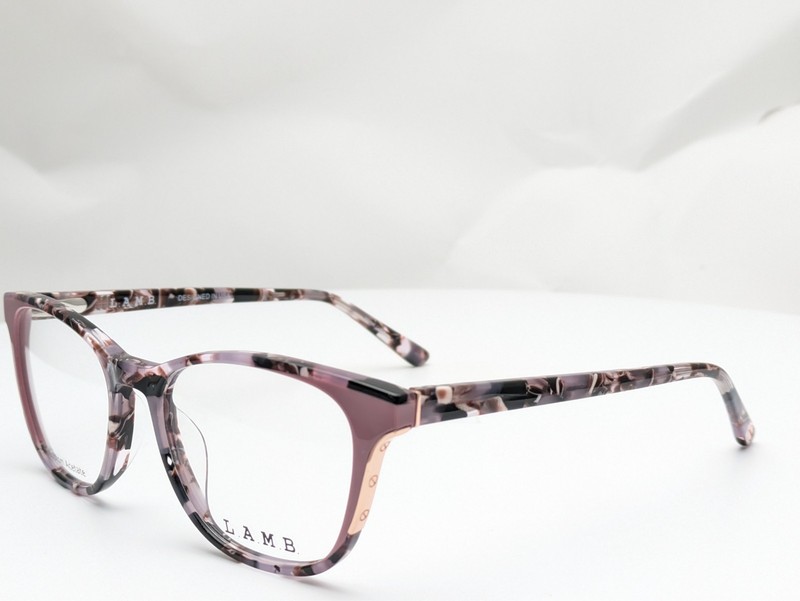 L.A.M.B. LA124 LAV Lavender Pink Marble Women's Eyeglasses Frames 50-16-140 gallery