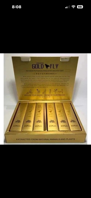 12 x Spanish Golden Fly for Women Spanische Fliege 5ml Ex 11/2030 (1 full box)