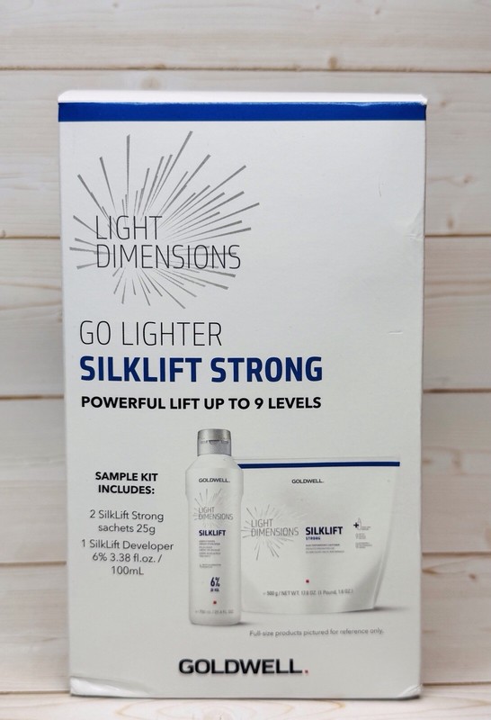 Goldwell silk lift sample kit lift up to 9 levels light dimensions New