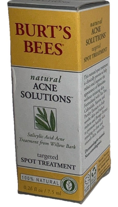 1- BURT’S BEES Natural Acne Solutions WILLOW BARK Spot Treatment See All Photos