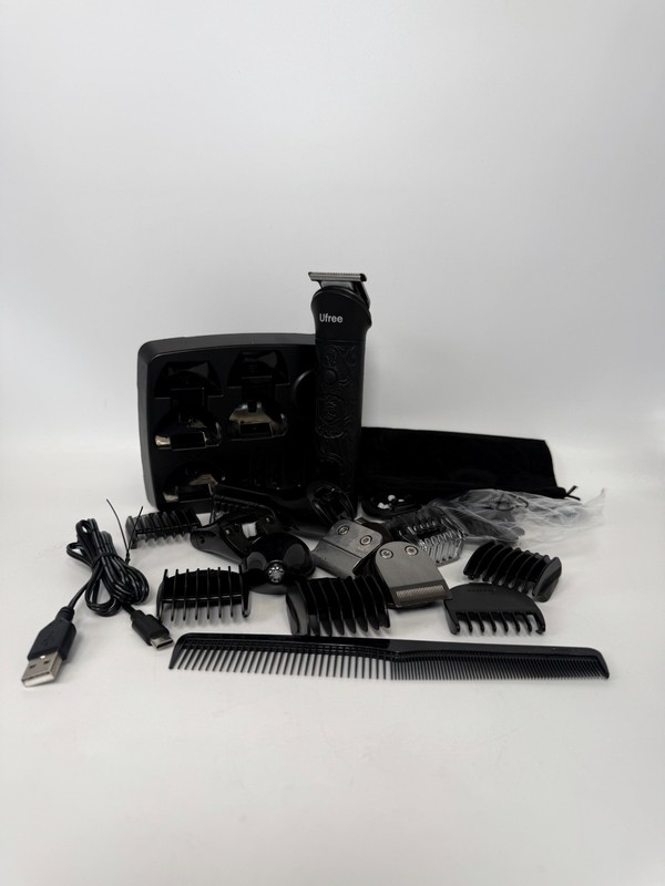 Ufree Beard Trimmer Electric Razor Shavers Cordless Hair Clippers 7 in 1 NO BOX