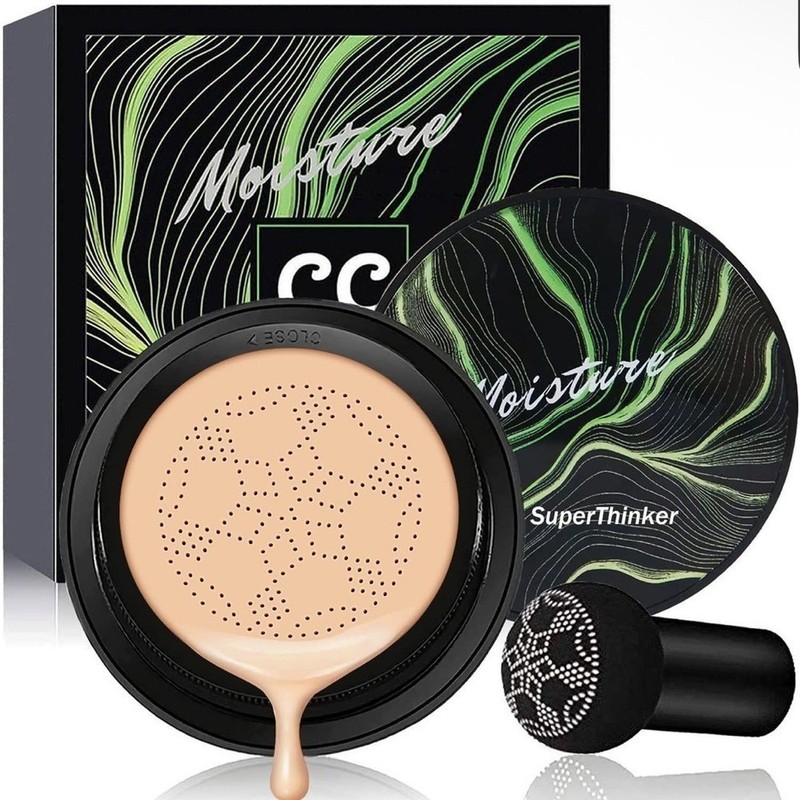 Air Cushion CC Cream Mushroom Head Foundation, Moisturizing BB Cream