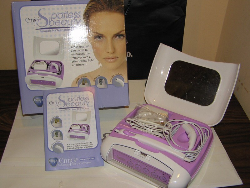 Emjoi Spotless Beauty Epilator Hair Removal Blemish Removal Electrolysis G2U