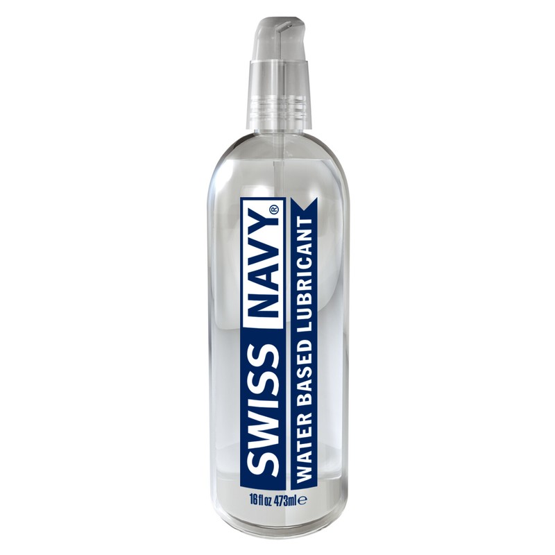 Swiss Navy Water Based Premium Lubricant 16oz – Made in the USA
