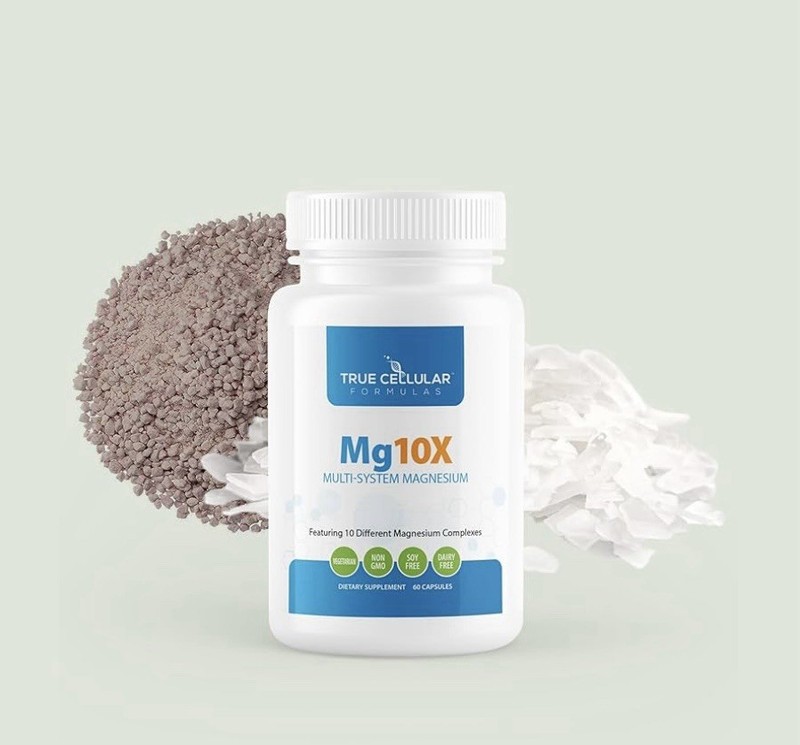 Mg10X Multi-System Magnesium Supplement to Support Sleep - 60 Capsules gallery