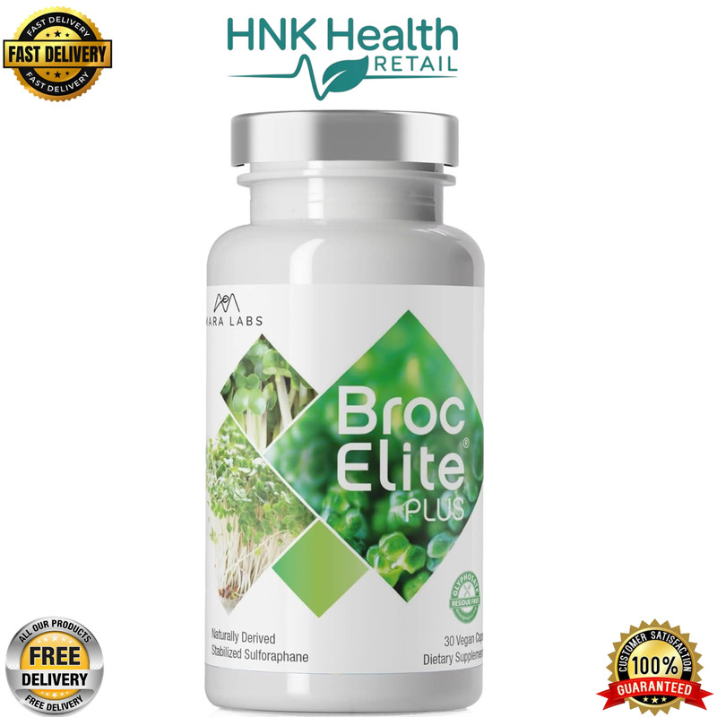 Mara Labs Broc Elite Plus | Broccoli Supplement w/Stabilized Sulforaphane- 30CT