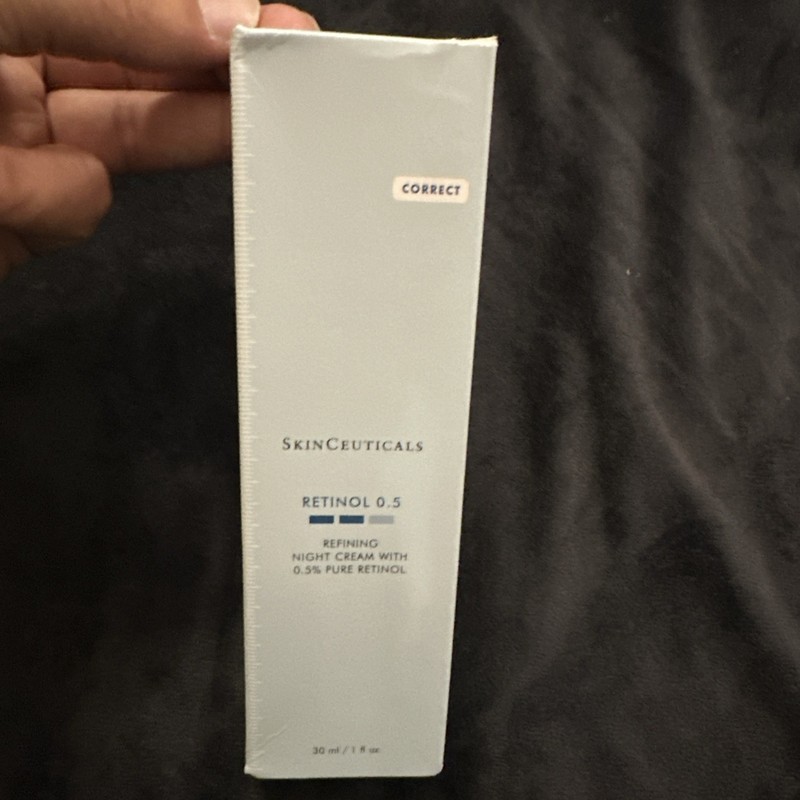 SkinCeuticals Retinol 0.5 Refining Night Cream 0.5% Pure Retinol 1 Oz Sealed Box gallery